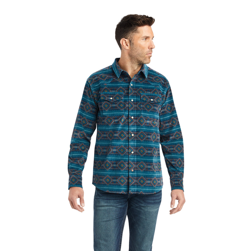 Ariat Mens Hawkeye Corduroy Retro Fit Shirt