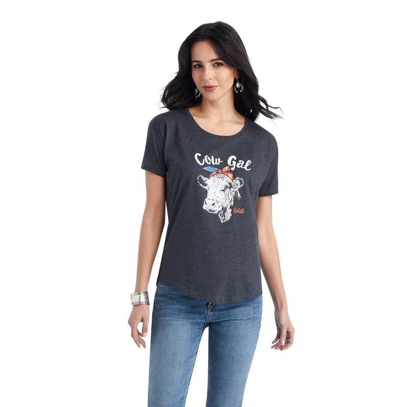 Ariat Ladies Cow Gal Tee Shirt