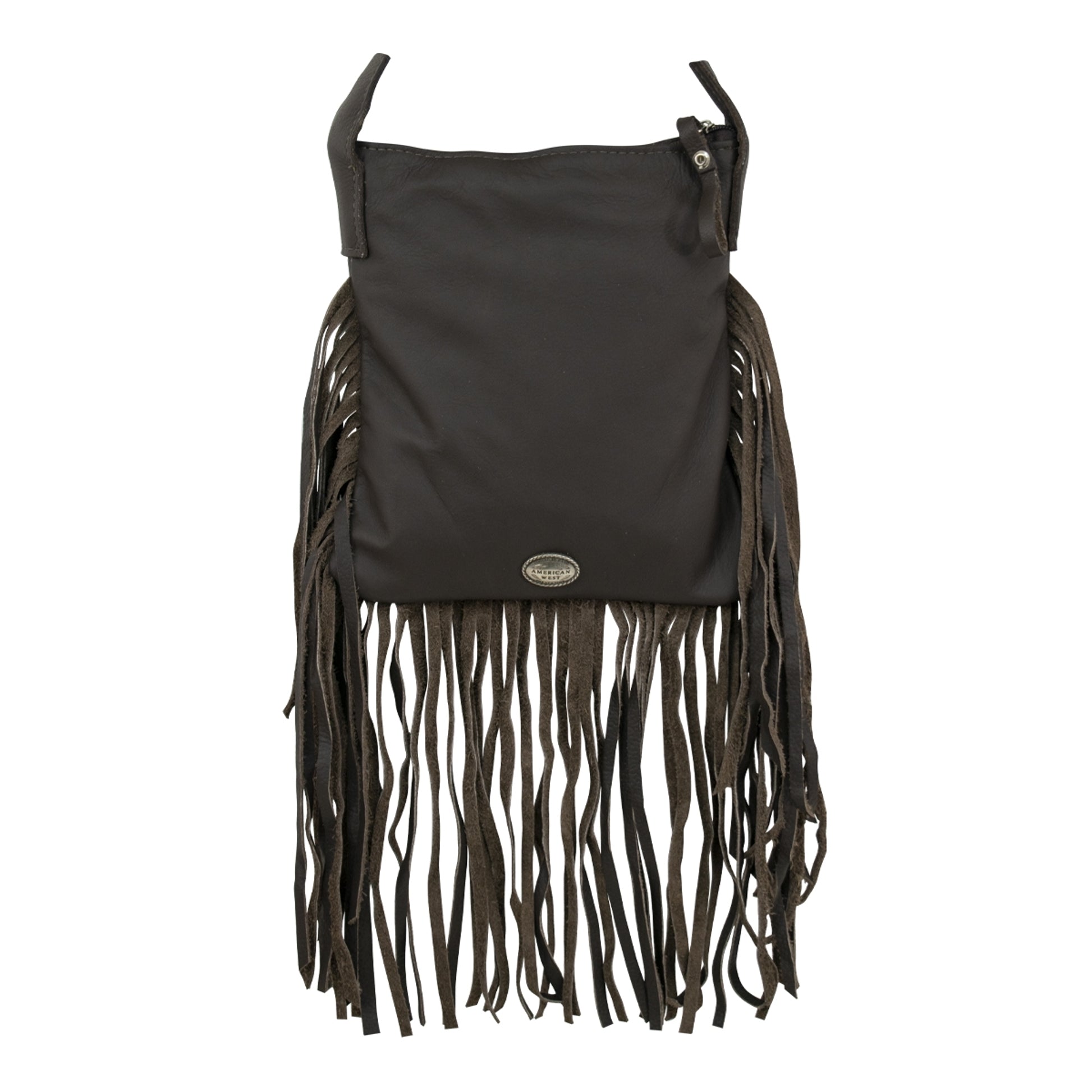 American West Fringed Cowgirl Crossbody with Front Compartment