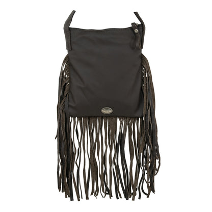 American West Fringed Cowgirl Crossbody with Front Compartment
