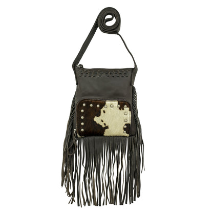 American West Fringed Cowgirl Crossbody with Front Compartment