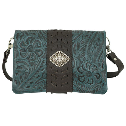 American West Large Grab-And-Go Foldover Crossbody Bag