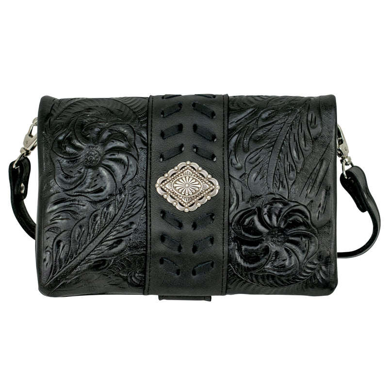 American West Large Grab-And-Go Foldover Crossbody Bag