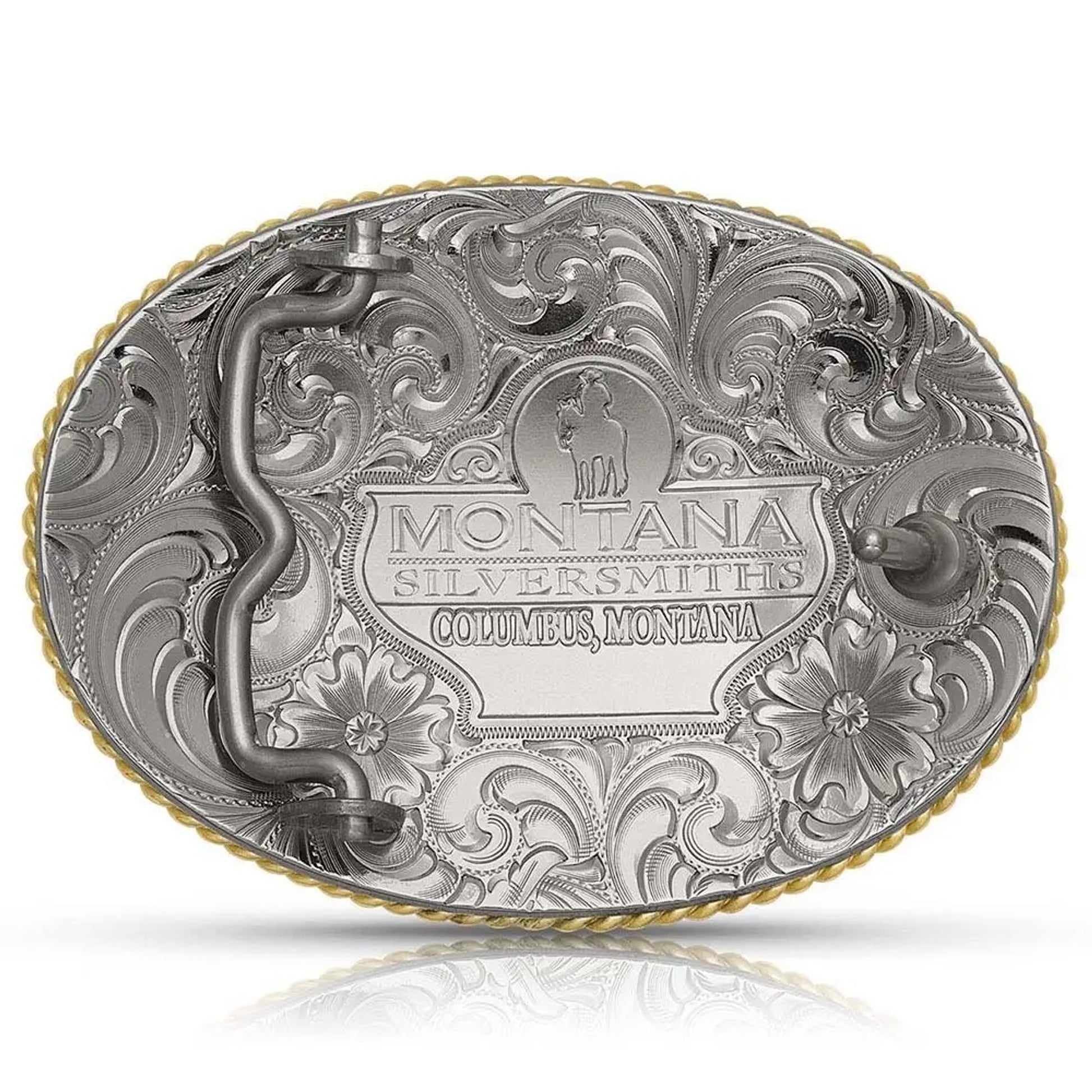 Montana Silversmiths Pastoral Scene Buckle