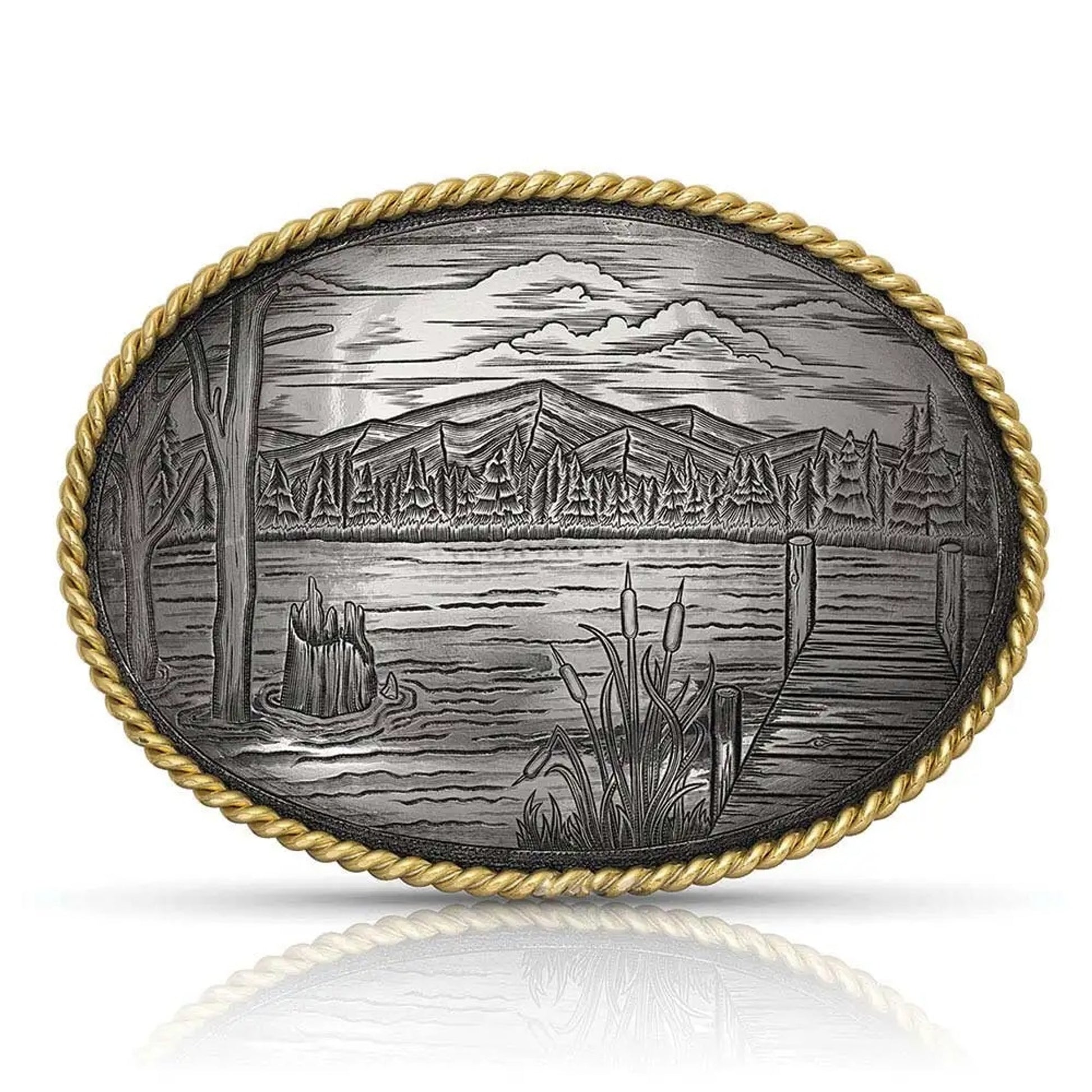Montana Silversmiths On The Banks Buckle
