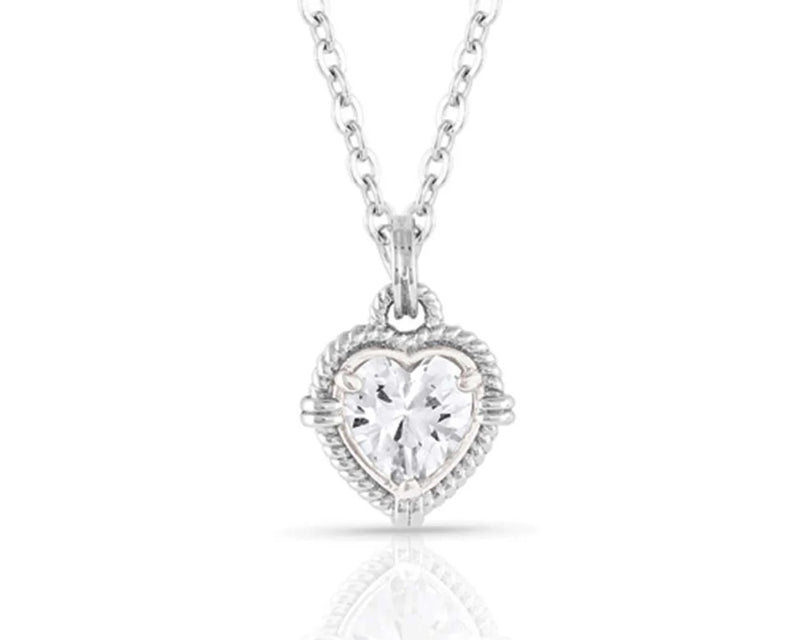 Montana Silversmiths Heart on My Sleeve Necklace