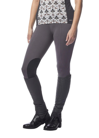 Kerrits Ladies Flow Rise Knee Patch Performance Tights
