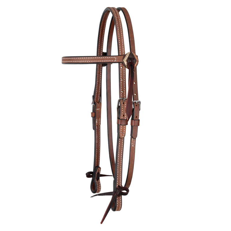 Circle Y Oakwood Browband 5/8" Headstall