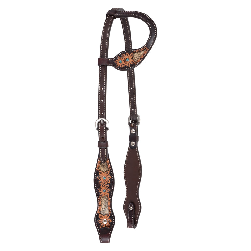 Circle Y Python Pass One Ear Headstall