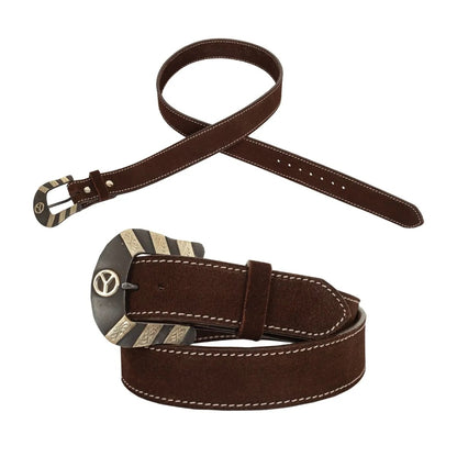 Circle Y Mens Coal Miner Belt