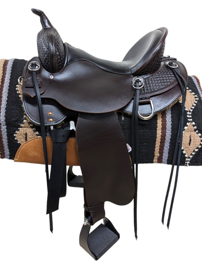High Horse Sulphur River Round Skirt Trail Saddle