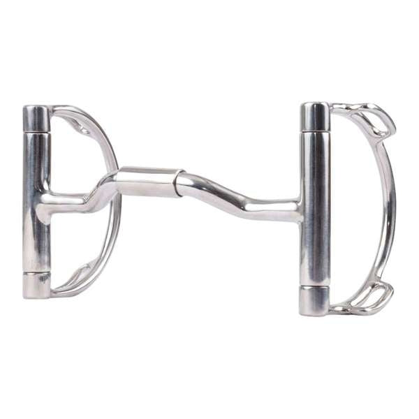 Reinsman Diamond R Ported Barrel D Ring Bit– HorseLoverZ