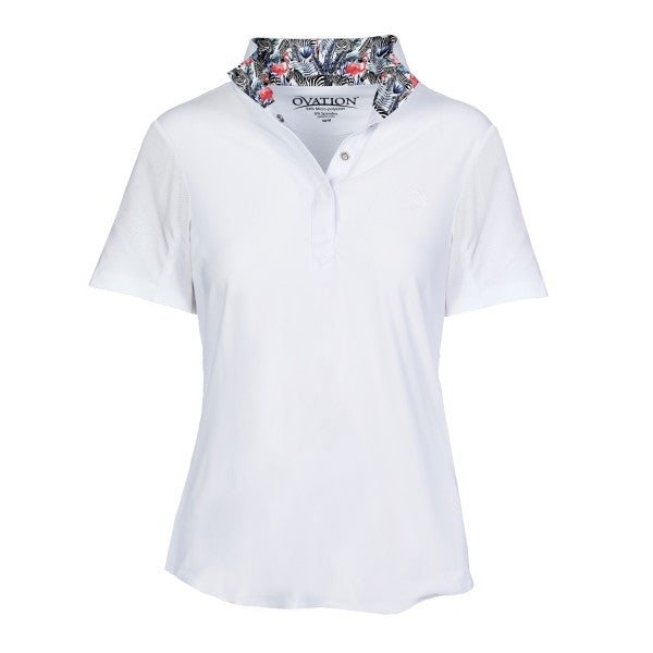 Ovation Ladies Jorden Tech Short Sleeve Show Shirt