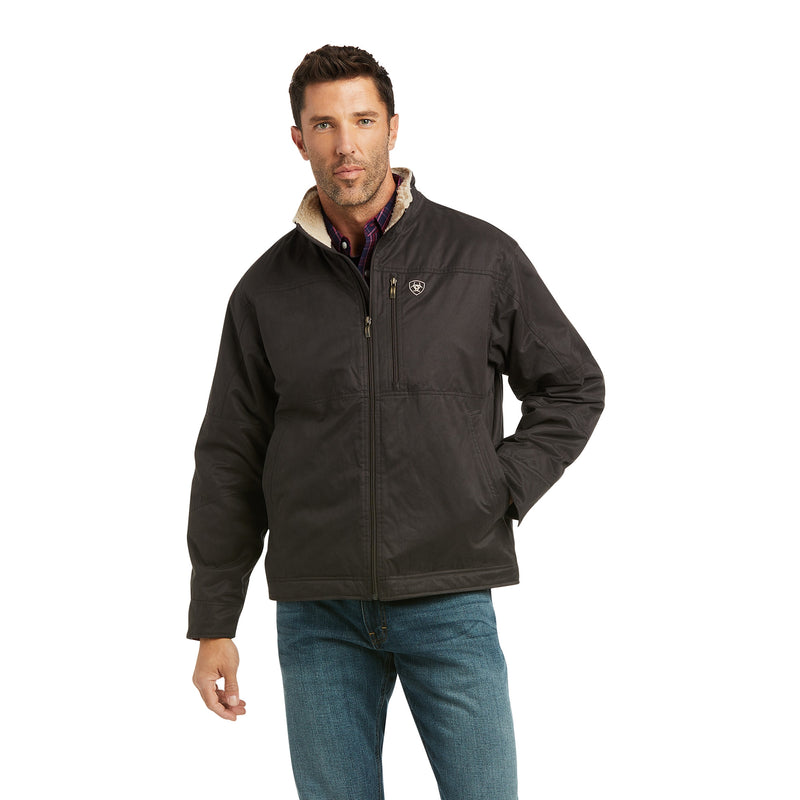 Ariat Mens Grizzly Canvas Insulated Jacket