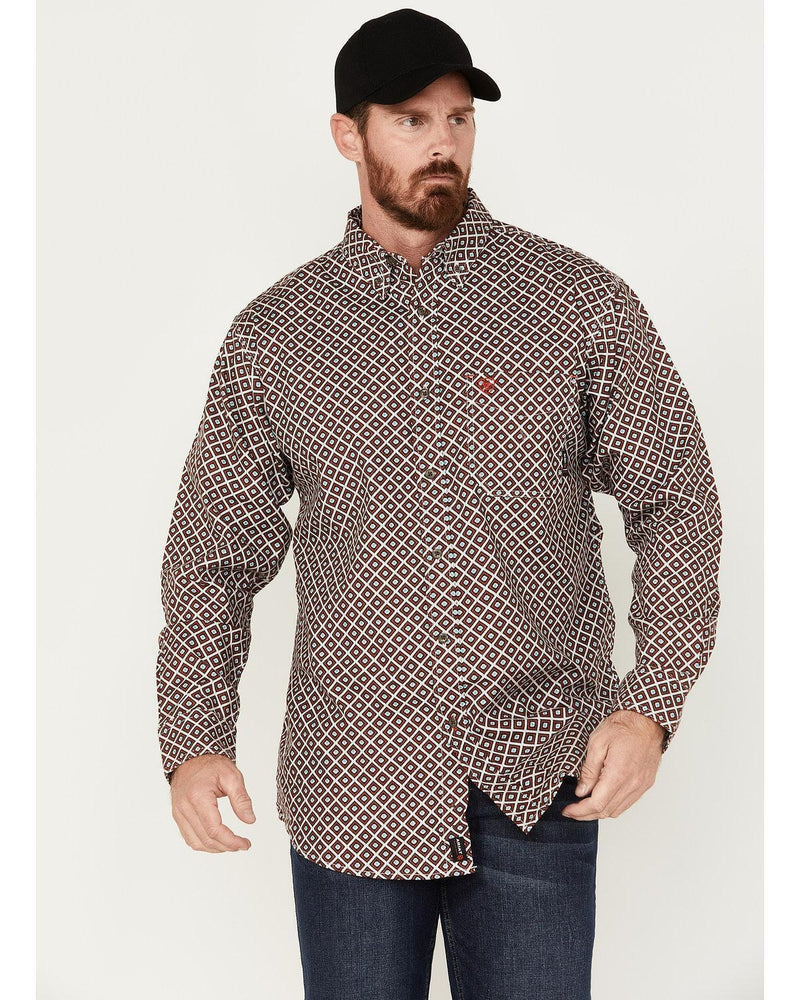 Ariat Mens FR Shughart DuraStretch Work Shirt