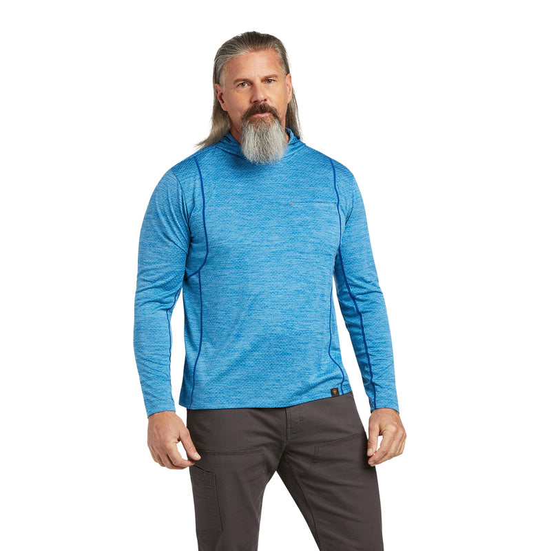 Ariat Mens Rebar Evolution Hooded Sun Shirt