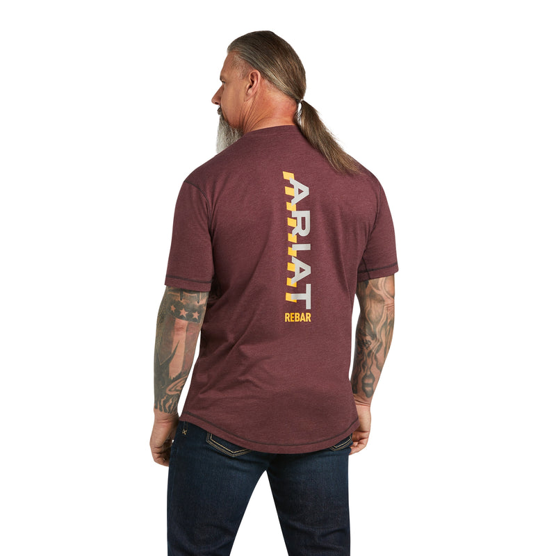 Ariat Mens Rebar Workman Logo T-Shirt