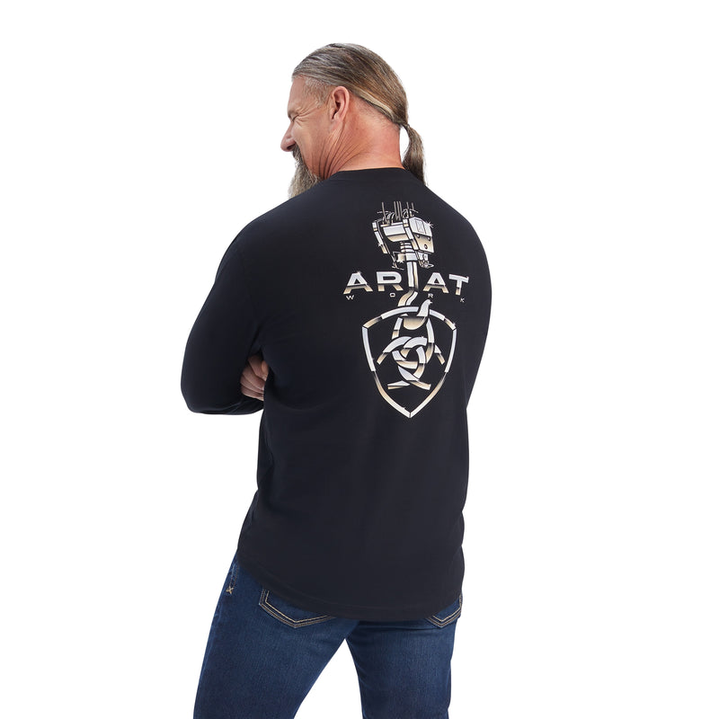 Ariat Mens Rebar Heavy Lifting T-Shirt
