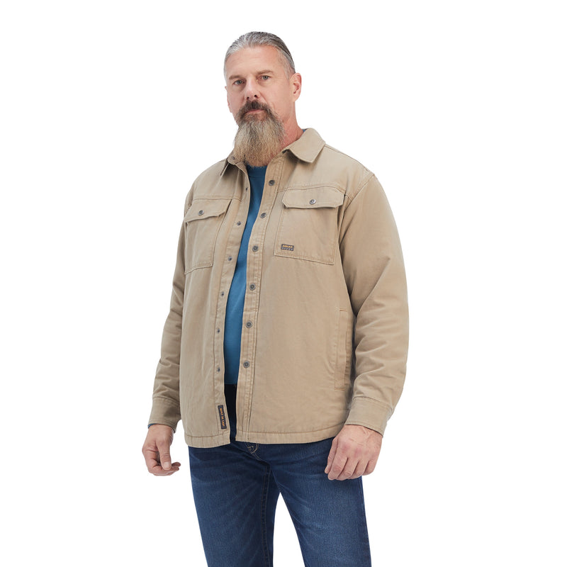 Ariat Mens Rebar Classic Canvas Shirt Jacket