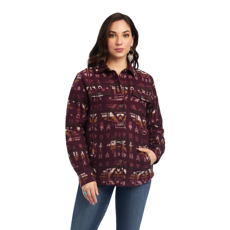 Ariat Ladies Shacket Shirt Jacket