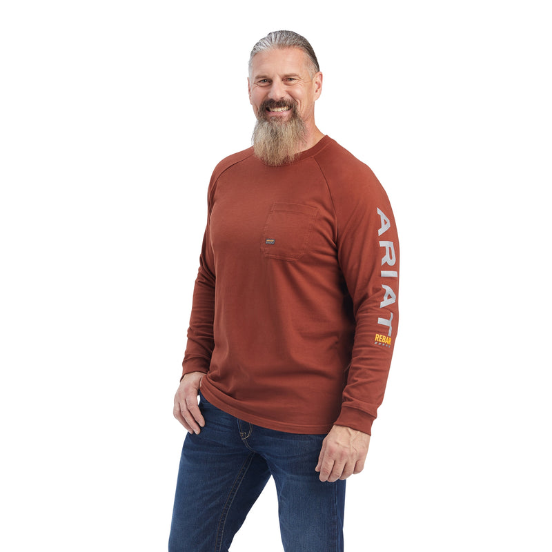 Ariat Mens Rebar Cotton Strong Graphic T-Shirt