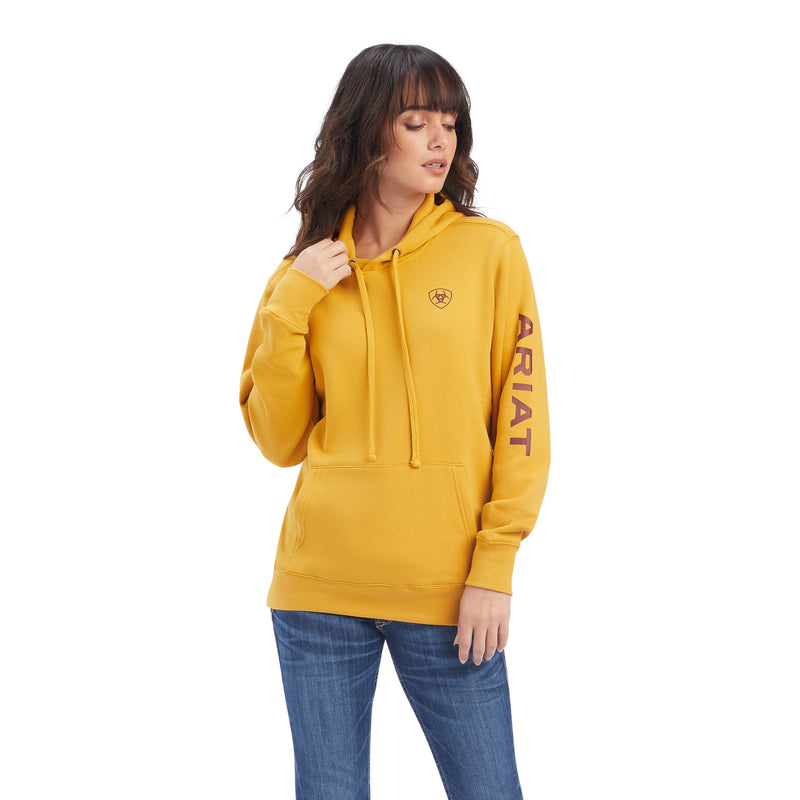 Ariat Ladies REAL Classic Arm Logo Hoodie