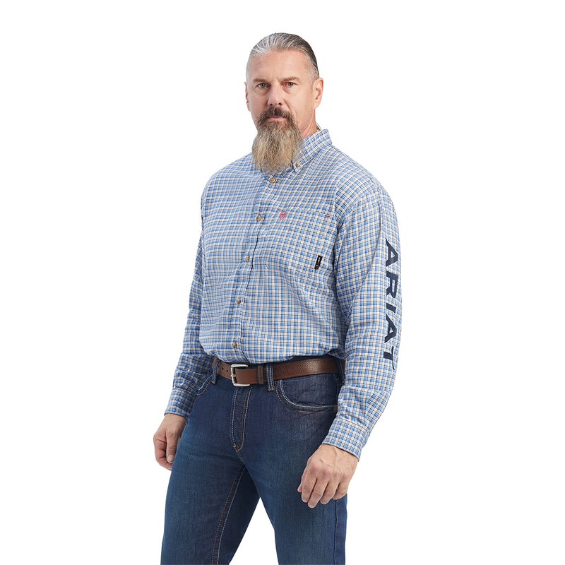 Ariat Mens FR Cunningham Logo Work Shirt