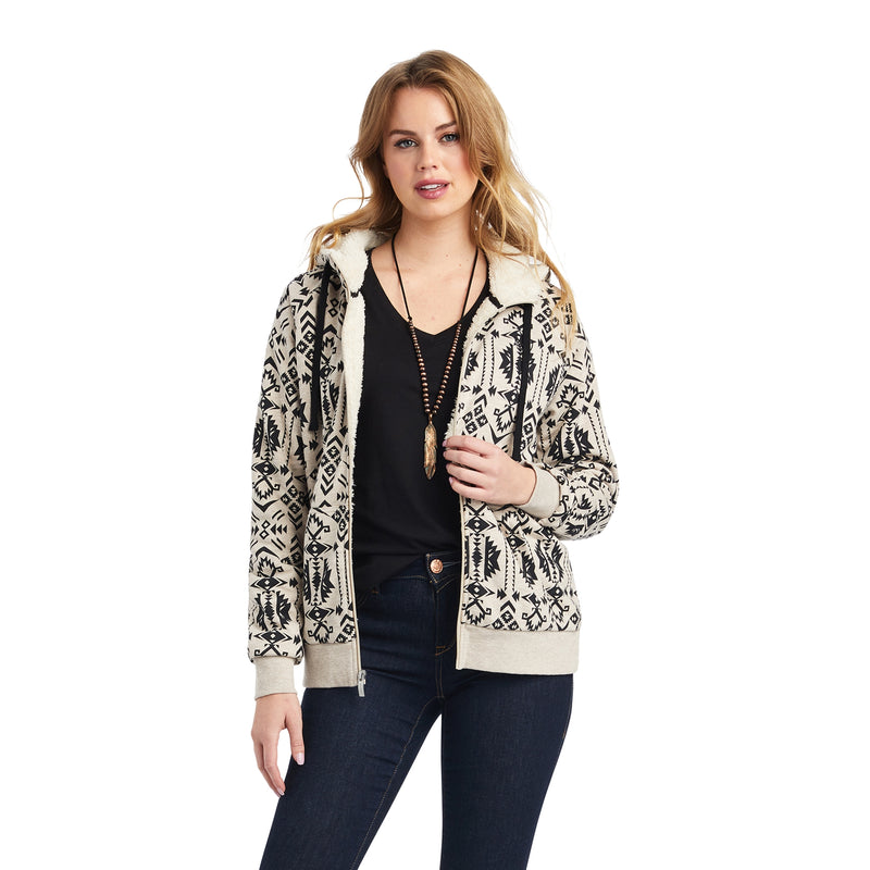 Ariat Ladies REAL Sherpa Full Zip Hoodie