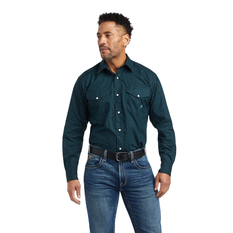 Ariat Mens Kannon Classic Fit Snap Shirt
