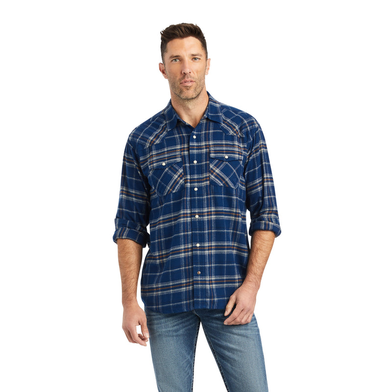 Ariat Mens Holcombe Retro Fit Snap Shirt