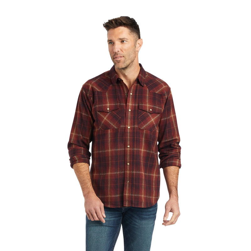 Ariat Mens Hiller Retro Fit Snap Shirt