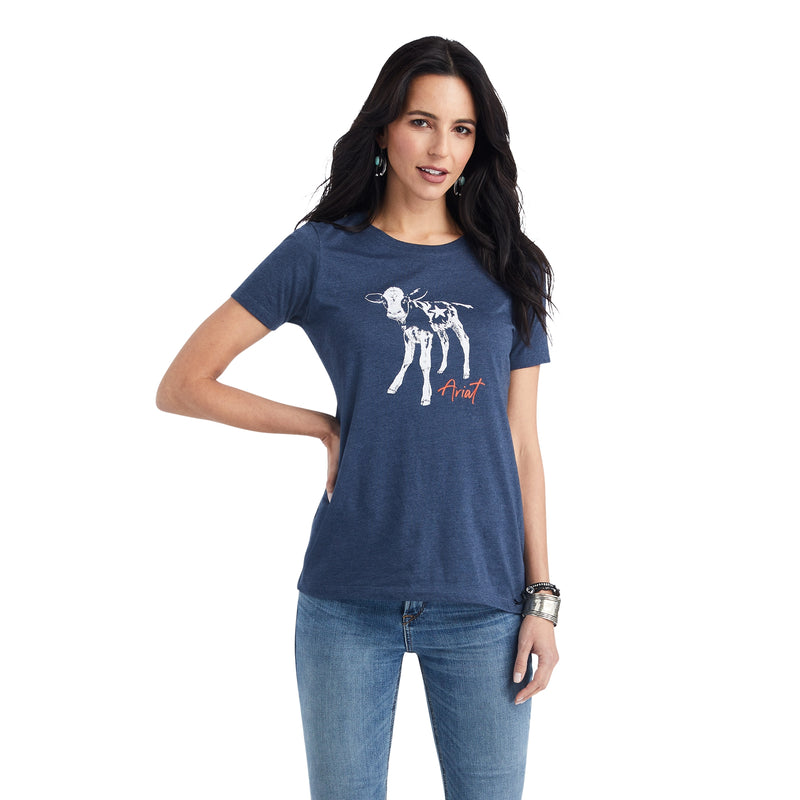 Ariat Ladies Star Calf Tee Shirt