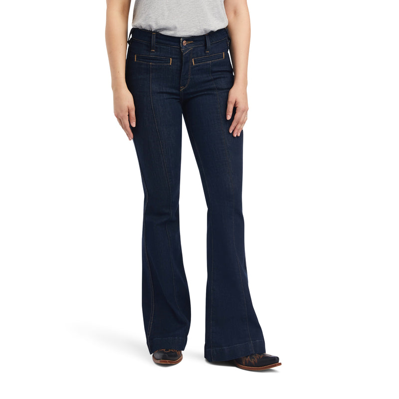 Ariat Ladies R.E.A.L. High Rise Alexa Flare Jeans