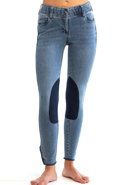 Goode Rider Ladies Equestrian Knee Patch Jeans