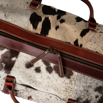 Huntley Cowhide Duffle Bag