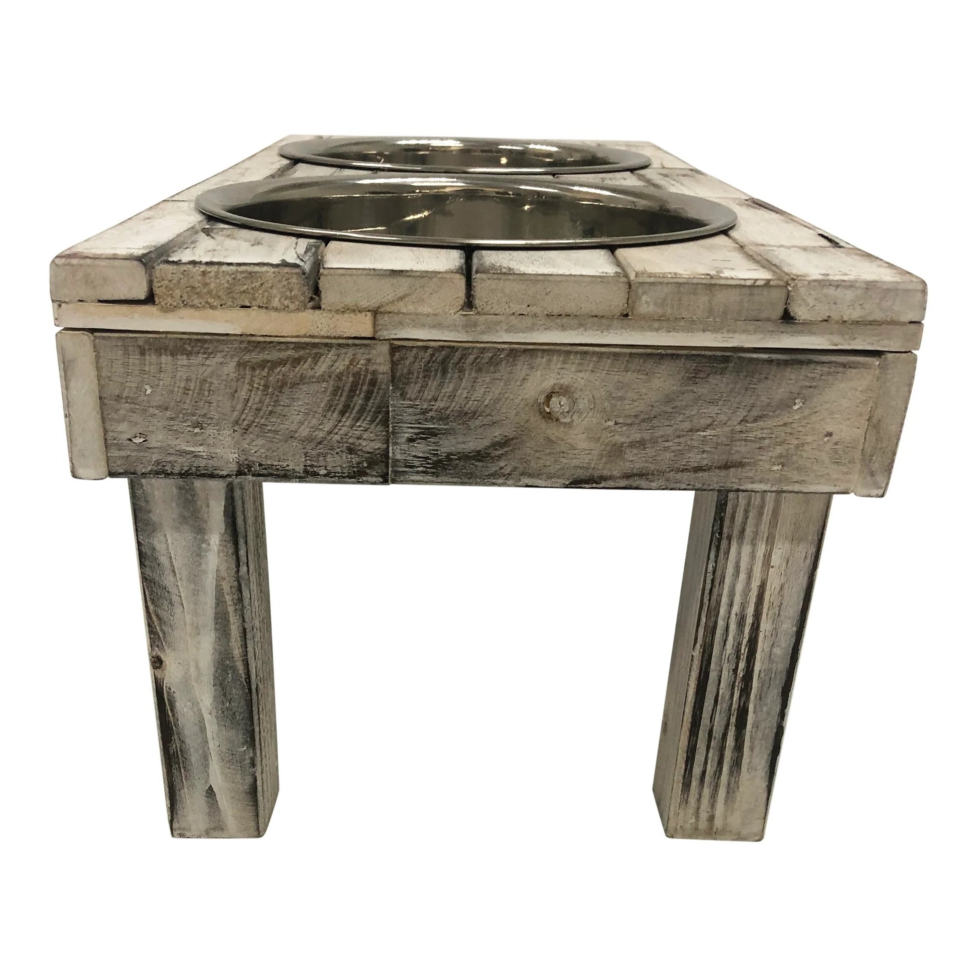 Huntley Equestrian Pet Berjen Elevated Table Double Feeder