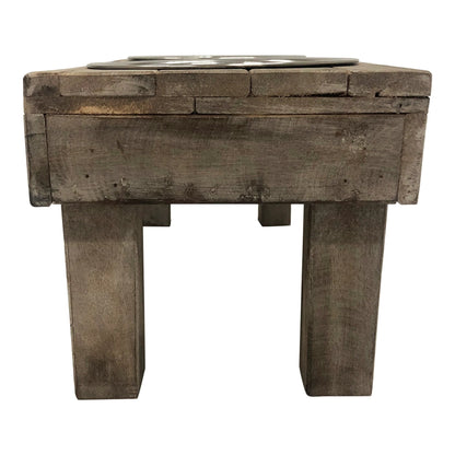 Huntley Equestrian Pet Berjen Elevated Table Double Feeder