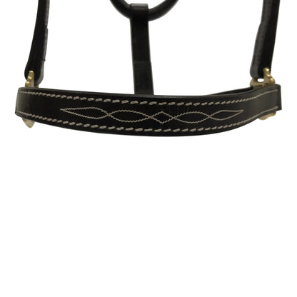Huntly Equestrian Fancy Stitched Traditional Halter