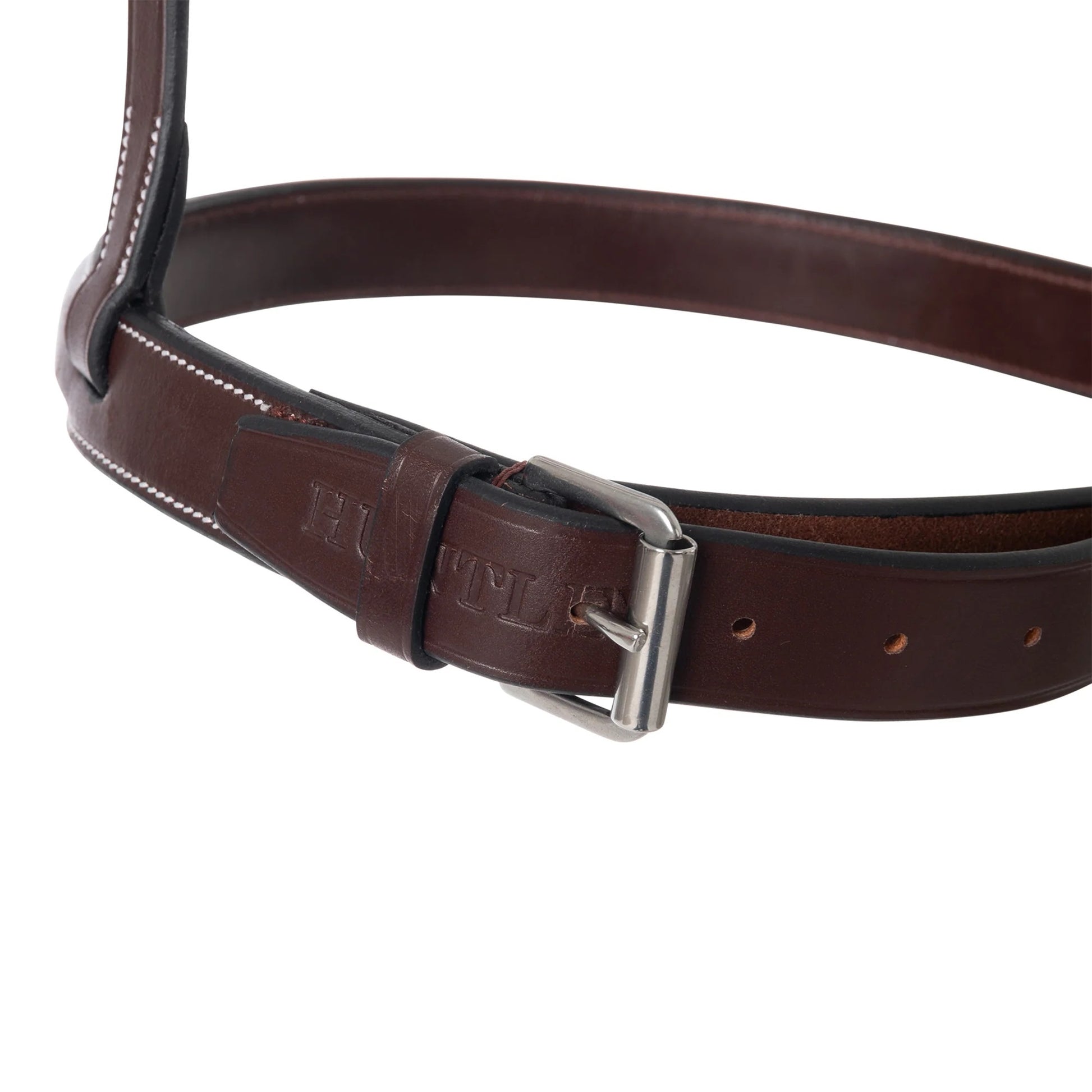 Huntley Equestrian Fancy Stitched Raised Crank Noseband