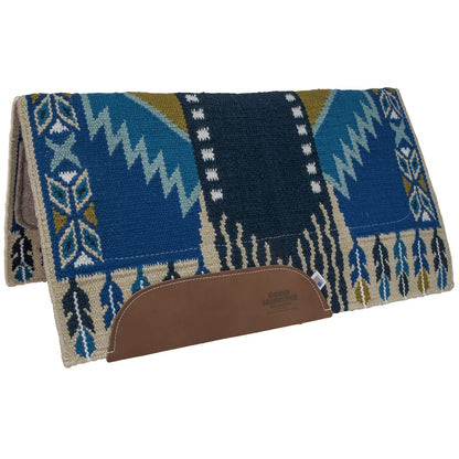 Mustang Good Medicine Reining Glory Tan Wool Felt Bottom Pad