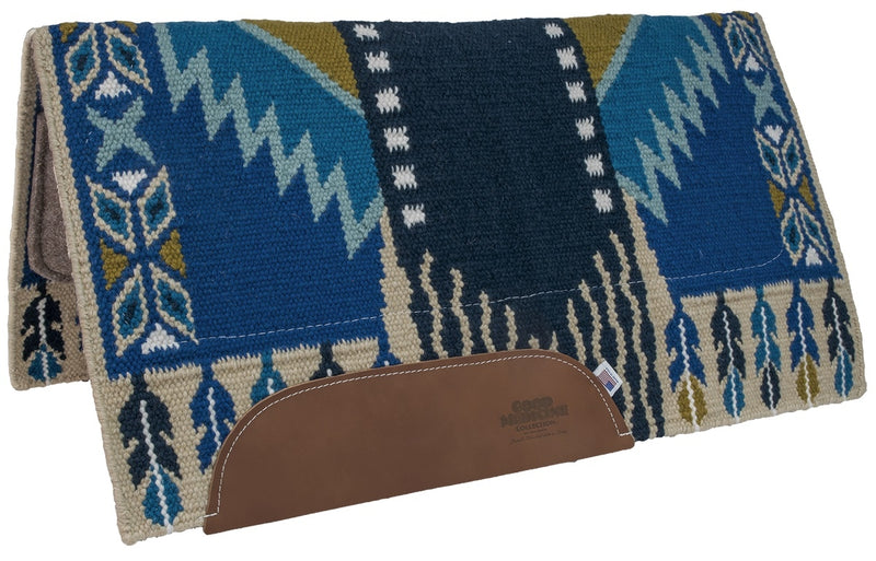 Mustang Good Medicine Reining Glory Tan Wool Felt Bottom Pad