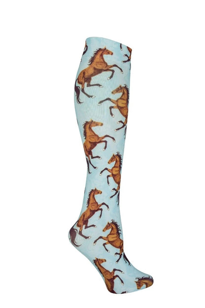 AWST Int'l Lila Bay Horses Socks