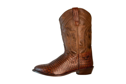 TuffRider Mens Hayden Round Toe Boots 10 Brown