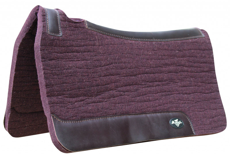 Professionals Choice Steam Pressed 28 x 30 Felt Barrel Saddle Pad