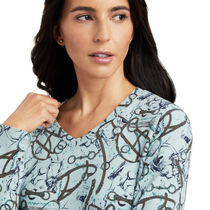 Ariat Ladies Melange Print T-Shirt