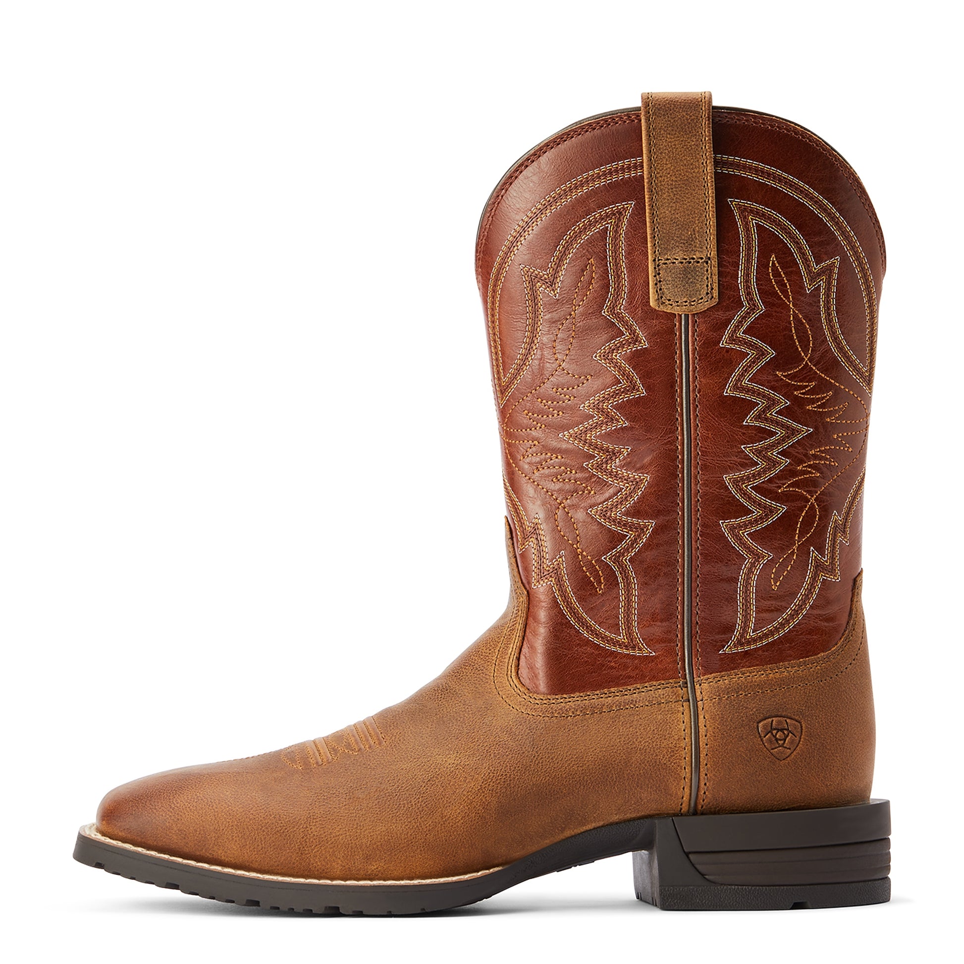 Ariat Mens Hybrid Ranchwork Western Boots