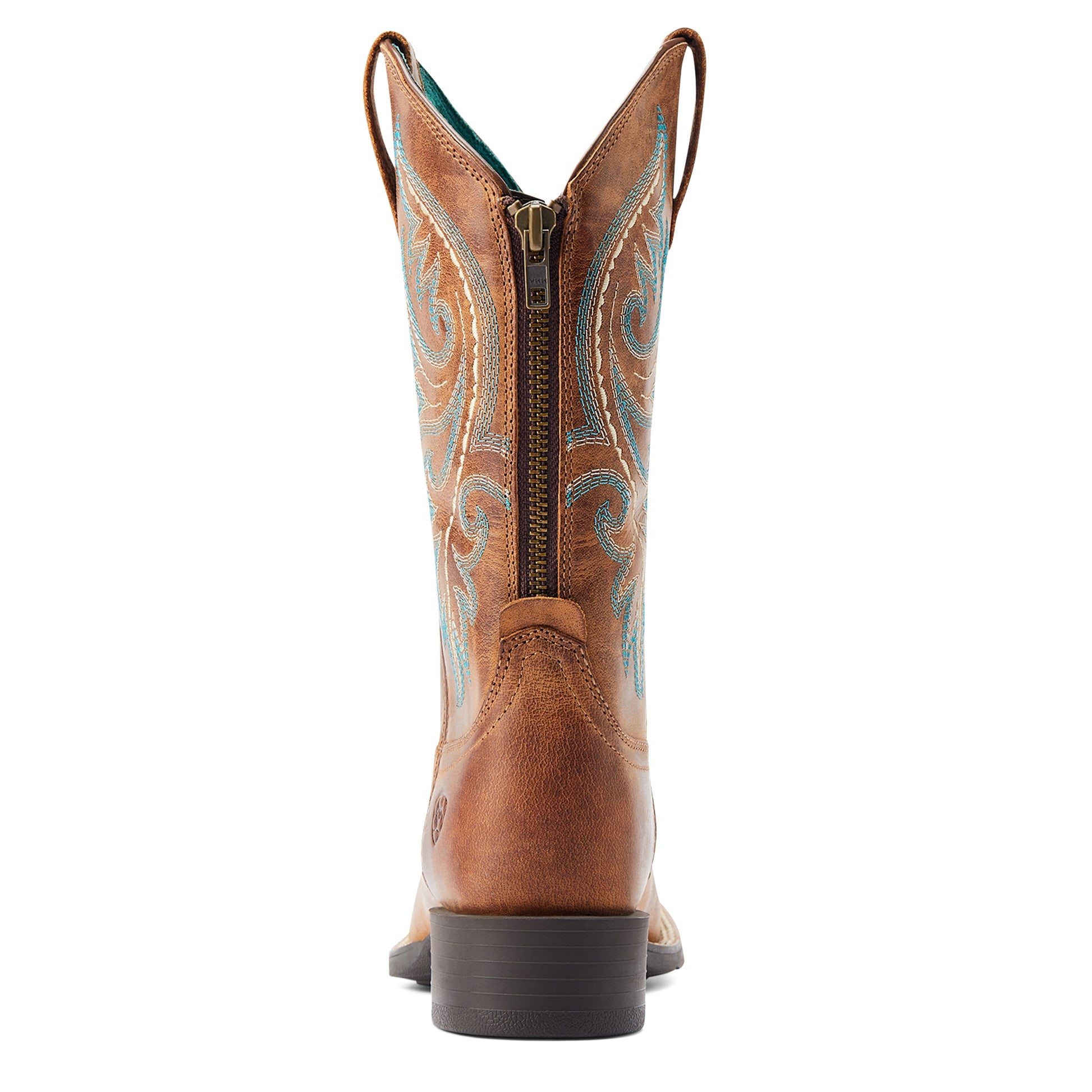 Ariat Ladies Round Up Back Zip Western Boots