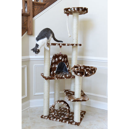 Armarkat A6601 Real Wood Classic Cat Tree with Paws