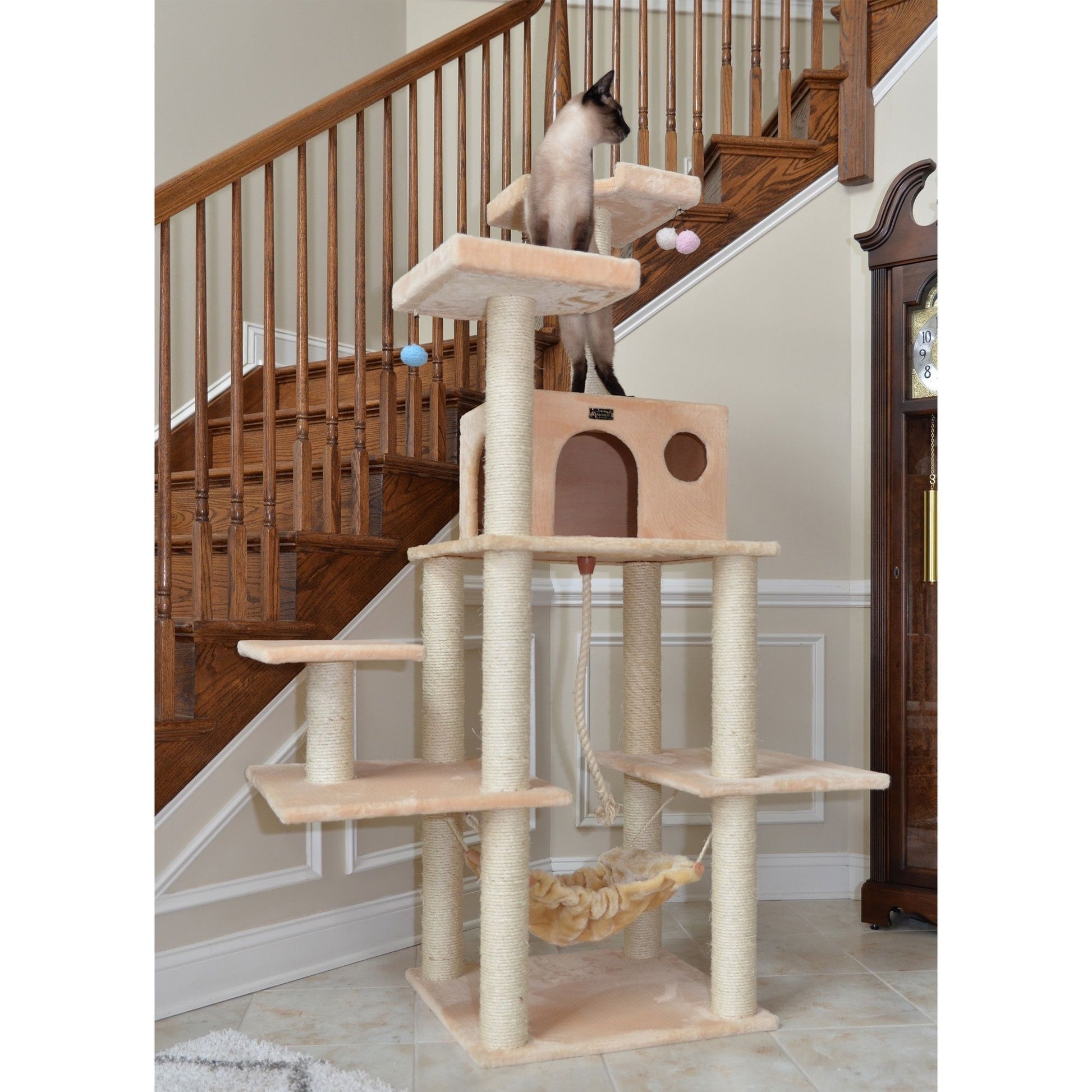 Armarkat A7202 Classic Real Wood Cat Tree