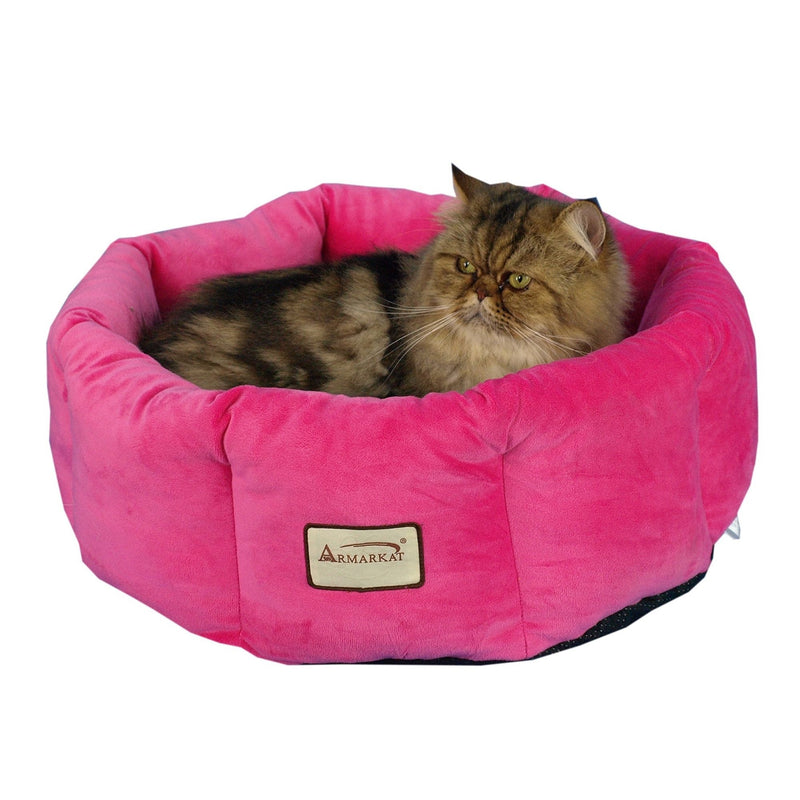 Armarkat Cozy Velvet Pet Bed